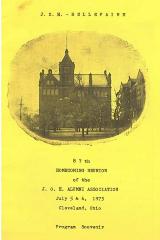 Program Souvenir of the JOH – Bellefaire 87th Homecoming Reunion of the JOH Alumni Association
