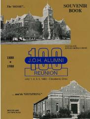 J.O.H. Alumni Association 100 Year Reunion Souvenir Book 