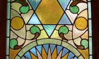 20th Century Stained Glass Window