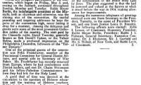 Article Regarding 1918 Annual Mizrachi Convention in Philadelphia Appointing Rabbi Lesser as President