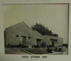 Photograph of the 6442 Stover Avenue Location of Golf Manor Synagogue (Cincinnati, Ohio)