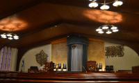 Temple Sholom Sanctuary Interior Photographs