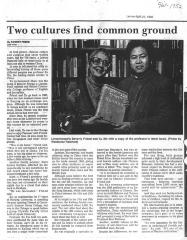 Newspaper article related to China Judaic Studies Association, April 27, 1995