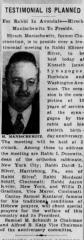 Article Regarding 1942 Event to Celebrate Rabbi Eliezer Silver's Sixtieth Birthday and 10 Years in Cincinnati