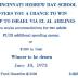 Cincinnati Hebrew Day School (Cincinnati, OH) - Raffle Tickets (nos. 0420-0425;0178-0183), 1973