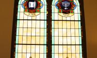 The Beth Israel Synagogue's stained glass windows, Hamilton, Ohio