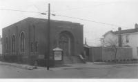Photograph of Exterior of Beth Israel Synagogue, 1961 (Hamilton, Ohio)