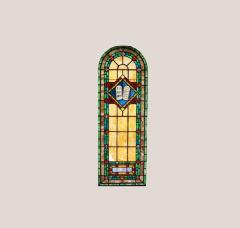 20th Century Stained Glass Window