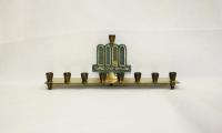 Hanukkiah / Menorah from Temple Oheb Shalom (Baltimore, MD) 