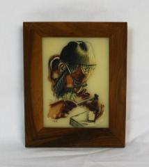 Painting of a Rabbi from Milton Orchin's Personal Collection