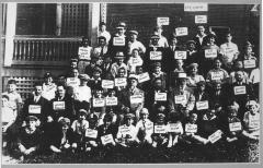 Class Photo of Yeshiva Etz Chaim, Cincinnati, Ohio