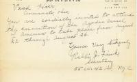 Letter from the Agudath Israel of America Inviting the VAAD Hoier of Cincinnati to Attending its 1940 Second Annual Convention