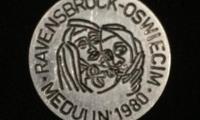 Ravensbruck Commemorative Pin from 1980