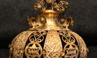 Torah Crown from Congregation Anshei Sfard&#039;s (Louisville, KY) Sanctuary at the Dutchman&#039;s Lane Location