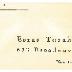 Ezras Torah 1941 Passover Fundraising Appeal Letter