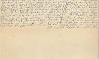 Handwritten letter by Rabbi Eliezer Silver (untranslated)