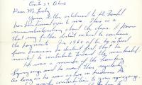 Letter from I. Frankel to Kneseth Israel concerning perpetual care dues, May 23, 1963