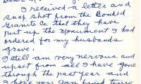 Letter from Mrs. Gallaman to Kneseth Israel concerning a gravesite, August 11, 1964
