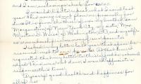 Letter from Hannah Morgenstern to Kneseth Israel concerning dues, September 1, 1957