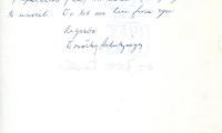 Letter from Dorothy Schulzinger to Kneseth Israel concerning a donation, June 15, 1973