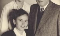 Henry Fenichel, Paula Sporn and Abraham Sporn