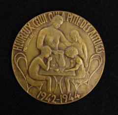 Belgian Children's Holocaust Medal - 1945