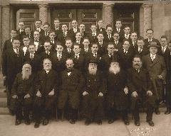 Graduation Picture of Rabbi Hyman J Cohen from Rabbi Isaac Elchanan Theological Seminary - Yeshiva University 