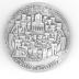Pope John Paul II’s visit to the Warsaw Ghetto Medal - Hierosolima