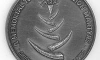 Memorial to the Six Million Martyrs Medal - 1971