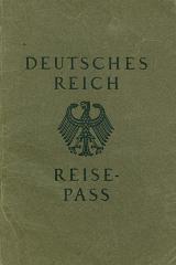 Deutsches Reich Peise-Pass
