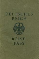 Deutsches Reich Peise-Pass