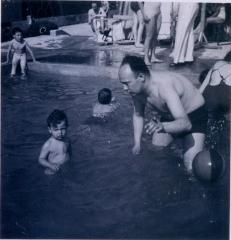 Photo of Boy in Pool (Blumenstein)