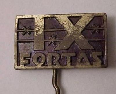 IX Fortas (9th Fort) Survivor & Commemorative Pin