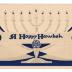 A Happy Hanukah Postcard Issued by the Jewish Welfare Board
