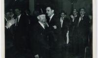 Rabbi Eliezer Silver Dancing at Unknown Wedding