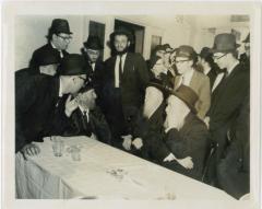 Rabbi Eliezer Silver with Harav Aharon Kotler at Unknown Event