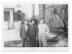 Picture of Rabbi Jacob Lustig at Yeshiva Chochmei Lublin 