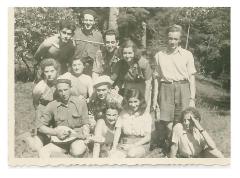 Pictures of the Mizrachi Chapter in Nitra, Slovakia prior to WWII 