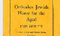 Constitution of the Orthodox Jewish Home for the Aged - Cincinnati, Ohio