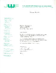 Jewish Welfare Fund of Cincinnati Contribution Receipts for 1968 & 1969 to New Hope Congregation Burial Society