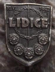 Lidice Commemoration Pin #4