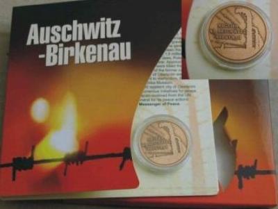 Medal Commemorating 60th Anniversary of the Liberation of the Concentration Camp Auschwitz - Birkenau