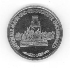 Buchenwald German 1984 Commemorative Coin