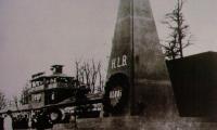 Picture of First Buchenwald Monument erected in 1945  