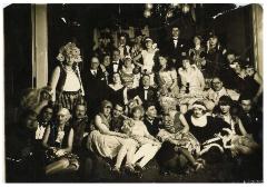 Photograph of Masked Ball in Scharlacks Apartment in Frankfurt AM, Germany