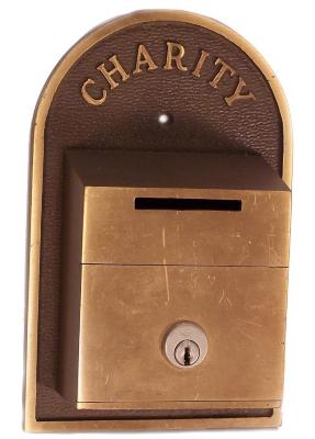 Brass Charity  / Tzedakah Box