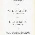 Kneseth Israel - Installation of Rabbi Eliezer Silver booklet - 5692 (1931)