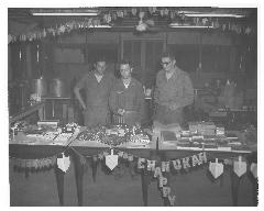 Photograph of Chanukkah Celebration in Da Nang Vietnam 1965