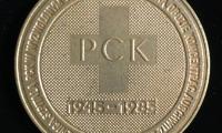 Medal Commemorating the 40th Anniversary (1945 - 1985) of the Polish Red Cross Hospital Established in Auschwitz After Liberation