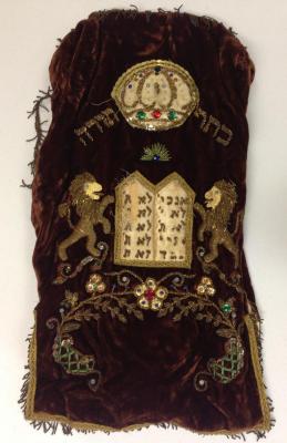 Torah Cover / Mantle from Miami University Hillel